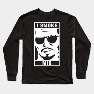 I Smoke Mid CSGO Terrorist Funny Gaming Meme Long Sleeve T-Shirt